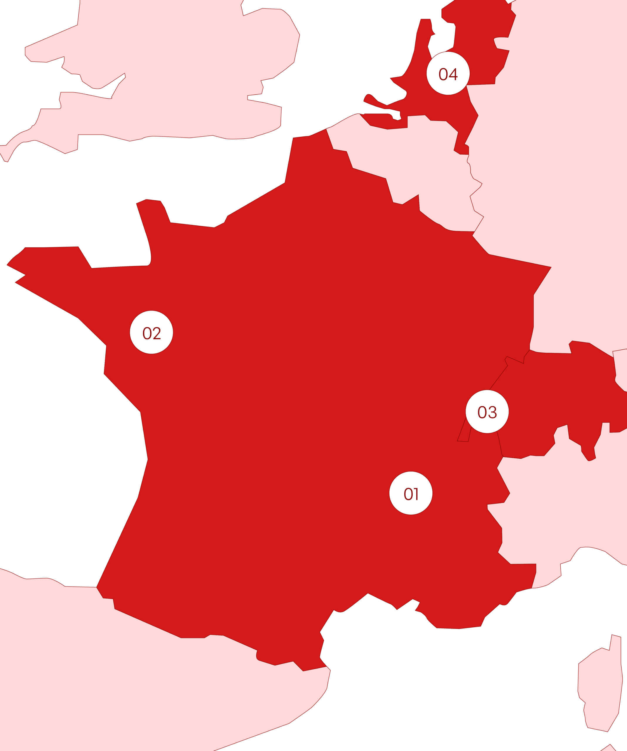 Implantation de RED Horticulture en Europe.